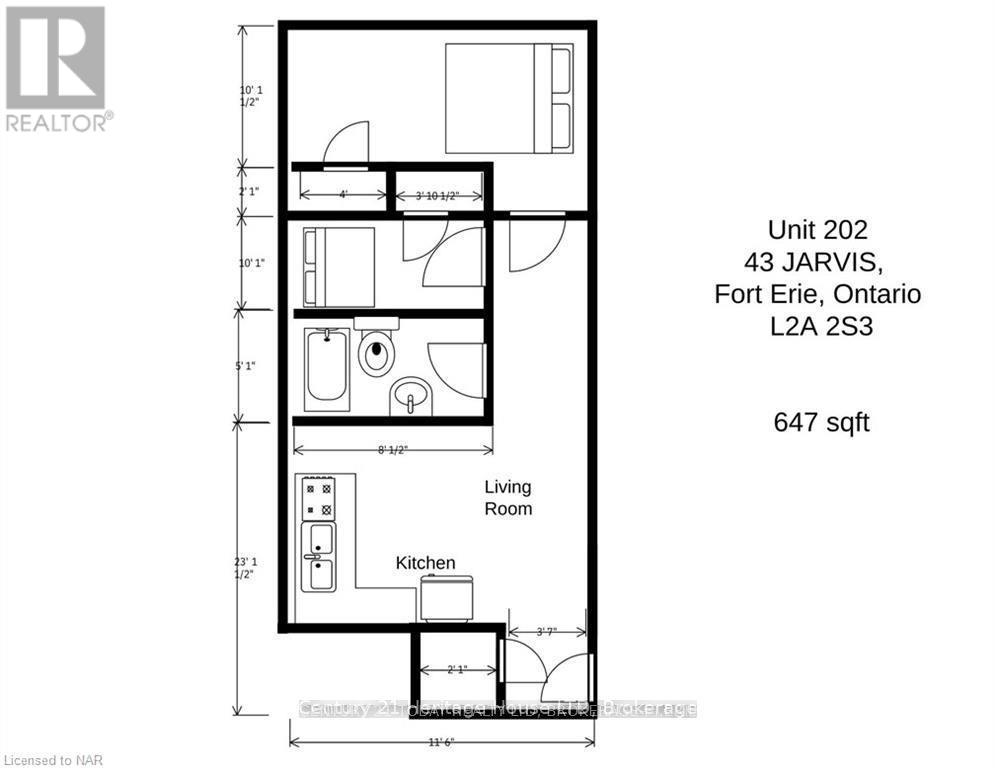 202 - 43 Jarvis Street, Fort Erie, Ontario  L2A 2S3 - Photo 13 - X12230311