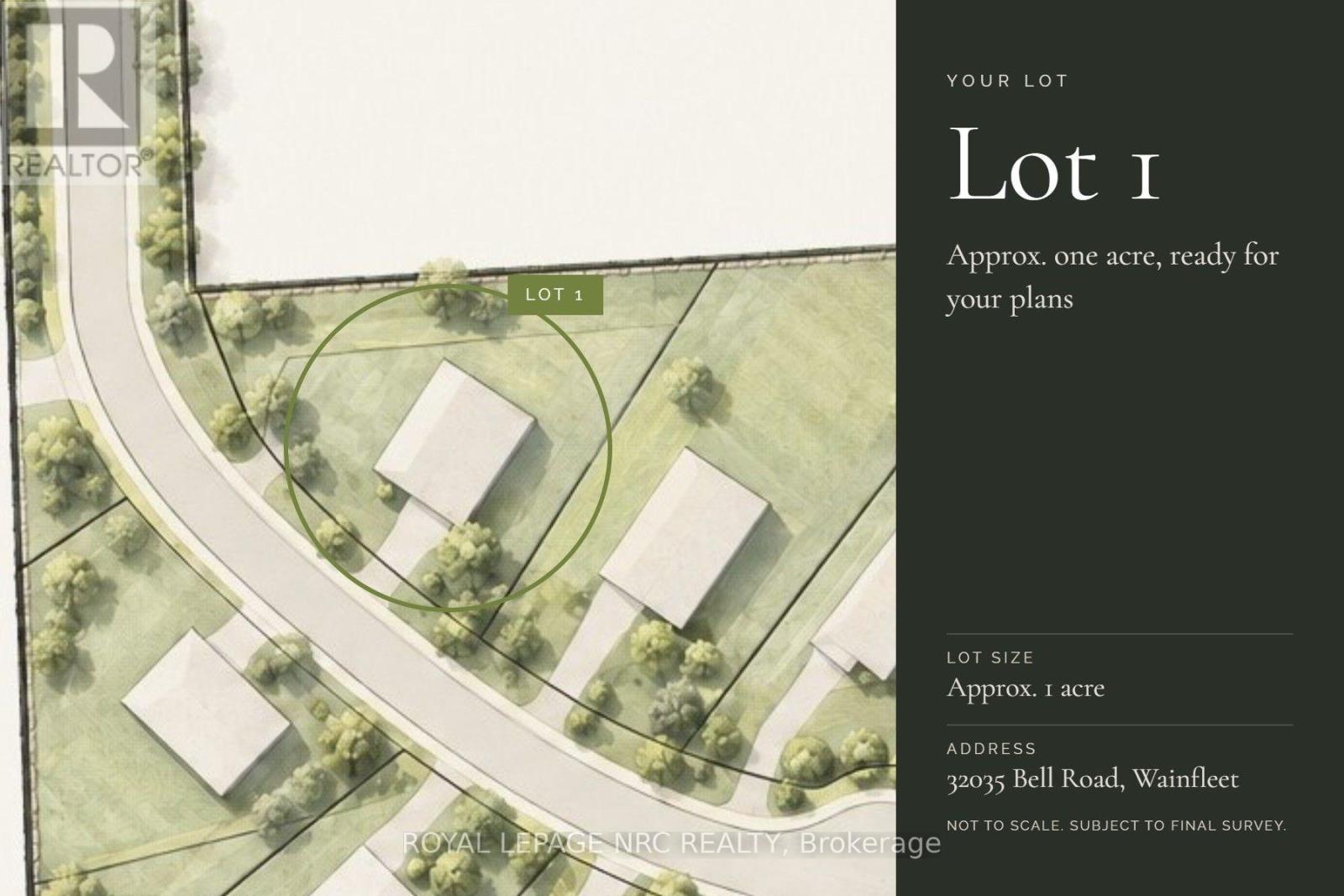 #LOT 1 - 32035 BELL ROAD, Wainfleet, Ontario